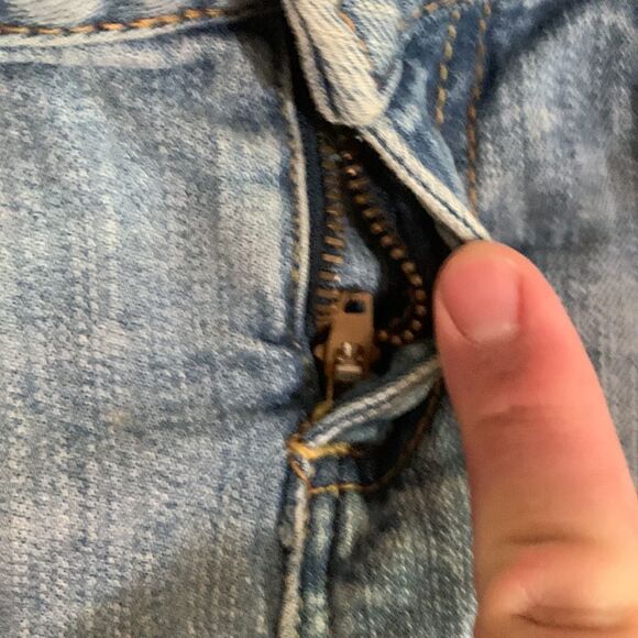 ZD Mini Skirt Altered Jeans. Size 11 - Picture 7 of 14